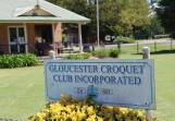 Gloucester Croquet Club has received just under $11,000 through the state government's Local Sport Grant Program. Picture by Rick Kernick.