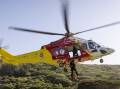 Truck accident at Giro sees man airlifted to Royal North Shore Hospital