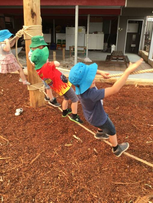 Developing coordination, balance and concentration. Picture supplied. 