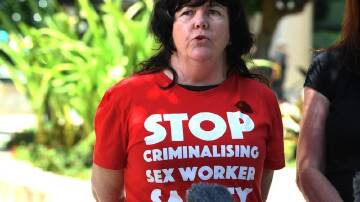 Janelle Fawkes from Scarlet Alliance said it has been a long road for sex worker reforms. (Jono Searle/AAP PHOTOS)